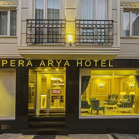 Pera Arya Hotel Provincia di Provincia di Istanbul Esterno foto
